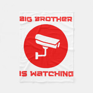 Couverture Polaire Big Brother regarde 1984 ingsoc