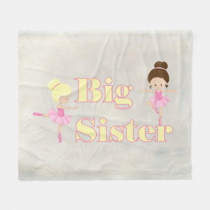 Couverture Polaire Big Soeur Danser Ballerina