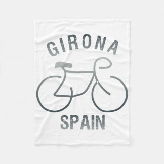 Couverture Polaire Biking Girona Spain Graphic 
