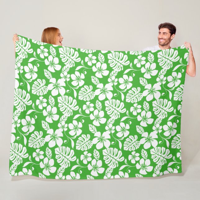 COUVERTURE POLAIRE BIKINI ROSE (VERT VERT VERT) (En situation)