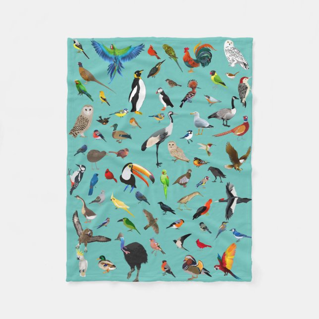 Couverture Polaire Bird Blanky (Devant)