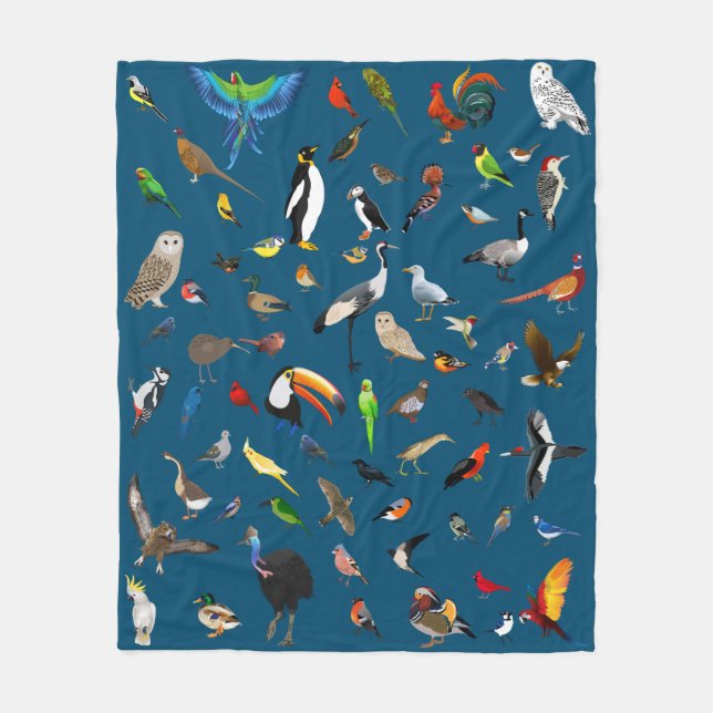 Couverture Polaire Bird Nerd Fleece (Devant)