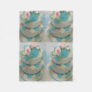 Couverture Polaire Birthday cake fleece blanket 