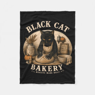 Couverture Polaire Biscuits de la boulangerie Black Cat faits quotidi