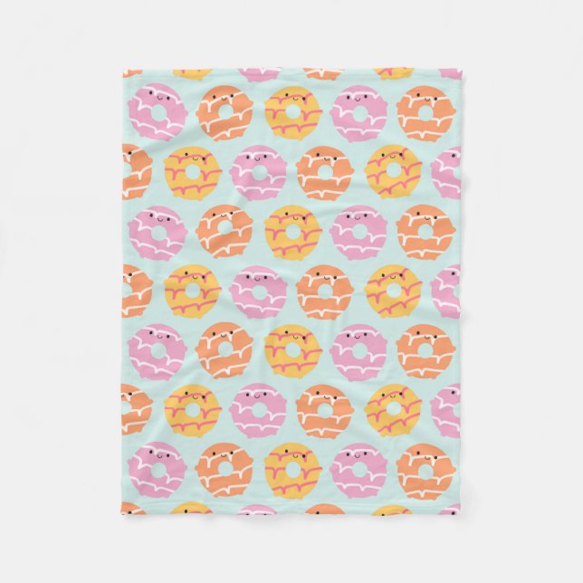 Couverture Polaire Biscuits de la fête de Kawaii (Devant)