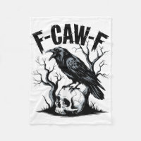Black Crow, F-caw-f Funny Black Bird