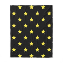 Black Yellow Star Art déco Classic Retro Motif