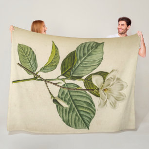 Couverture Polaire Blanche Magnolia