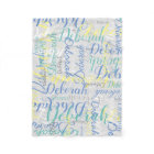 Blanche-polaire gris pâle avec nom répété