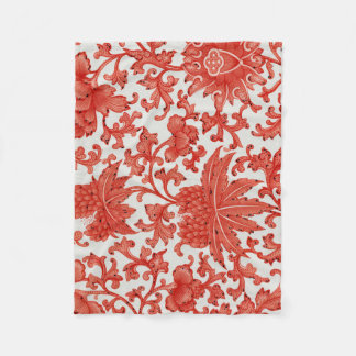 Couverture Polaire  Blanche polaire Vintage chinoise antique