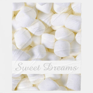 Couverture Polaire Blanchette en laiton blanc de Marshmallows