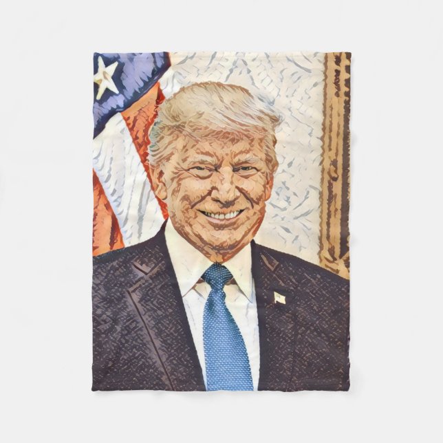 Couverture Polaire Blanchissement de la flotte d'art du président Don (Devant)