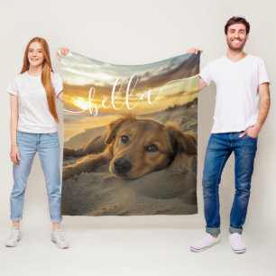 Couverture Polaire Blanchisserie moderne photo pour animaux de compag