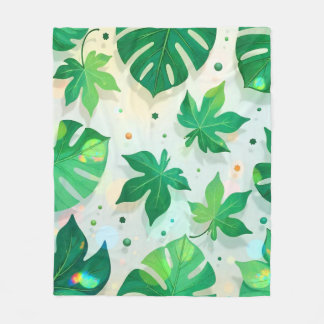 Couverture Polaire Blanket Hojas al Alba