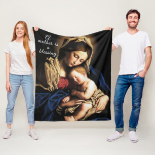 Couverture Polaire Blessé Mère Fleece Blanket
