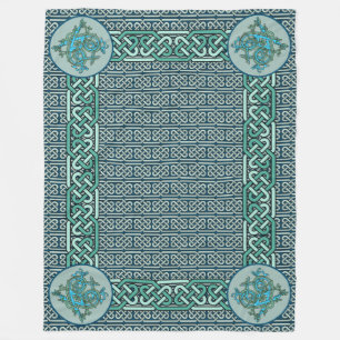 Couverture Polaire Bleu céleste