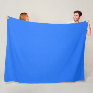 Couverture Polaire Bleu (Crayola) (couleur solide)