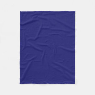 Couverture Polaire Bleu de minuit