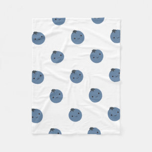 Couverture Polaire Bleu mou