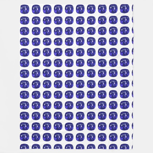 Couverture Polaire Bleu profond (Devant)