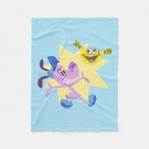 Couverture Polaire Bloofy et Pouchy