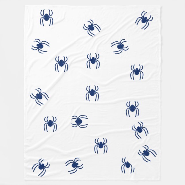 Couverture Polaire Blu spider (Devant)