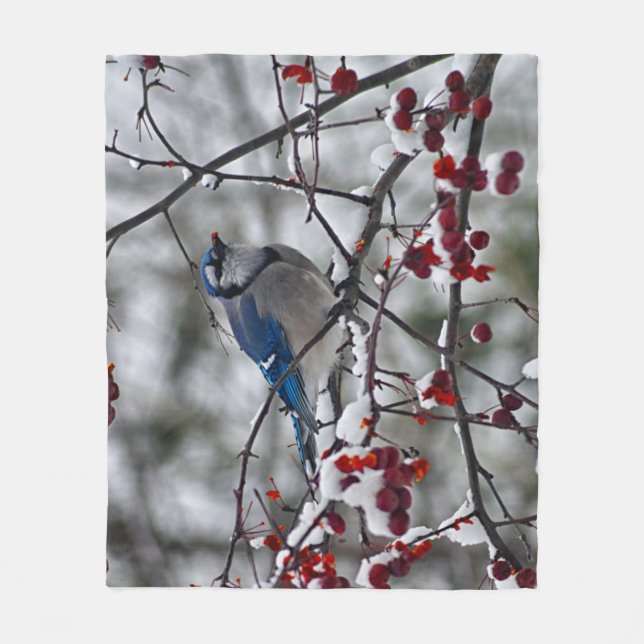 Couverture Polaire Blue Jay (Devant)