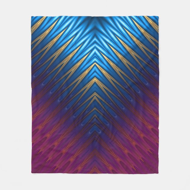 Couverture Polaire Blue Ridge Gold (Devant)