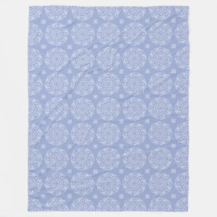 Couverture Polaire Blueberry Mandala