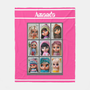 Couverture Polaire blythe photos poupées