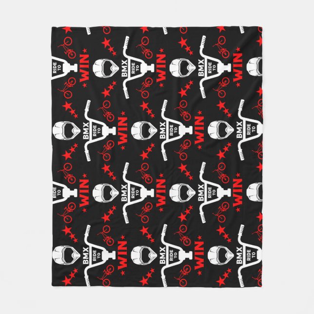 Couverture Polaire Bmx Bikers Freestyle (Devant)