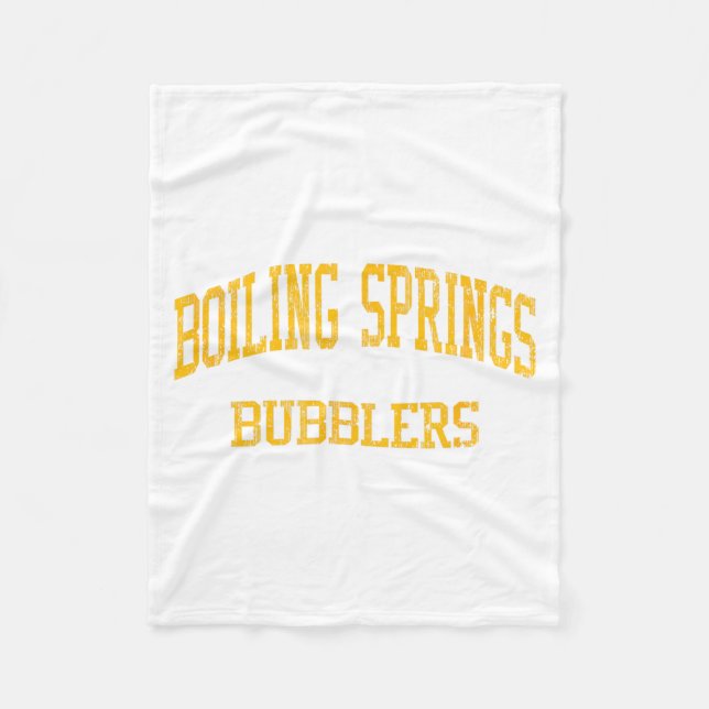 Couverture Polaire Boiling Springs High School Hs Boiling Springs Pa  (Devant)