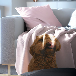 Couverture Polaire Boîtier téléphonique Pastel Rose personnalisé avec