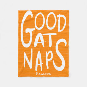 Couverture Polaire Bon Pour Les Naps - Blanchisserie Orange Fleece