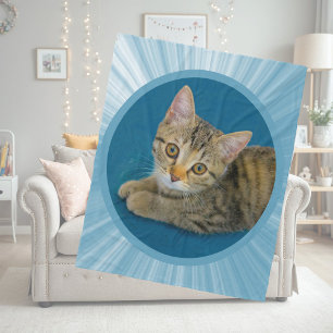 Couverture Polaire Bonjour mignonne - joli chaton