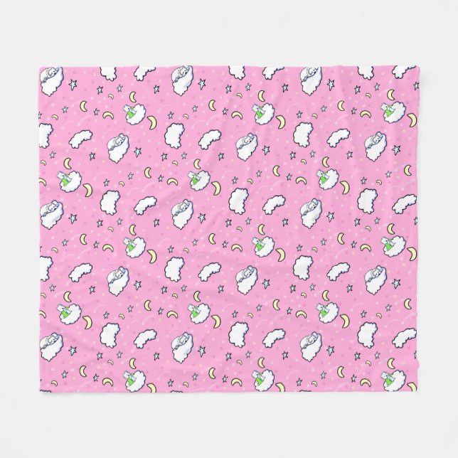Couverture Polaire Bonsoir Westies KiniArt Fleece Blanket (Devant (Horizontal))