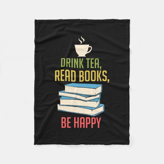 Couverture Polaire Book Lover (Devant)