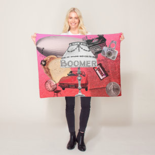 Couverture Polaire BOOMER Nostalgique