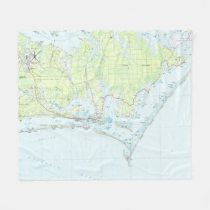Couverture Polaire Bord de la mer de surveillance de cap et carte