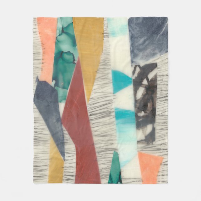 Couverture Polaire Bordure couleur II (Devant)