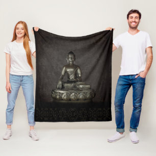 Couverture Polaire Bouddha