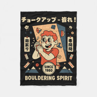 Couverture Polaire Bouldering Spirit Climbing Adventure 