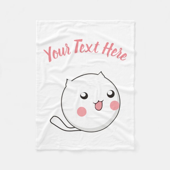 Couverture Polaire Boule de fourrure de Kitten Love (Devant)