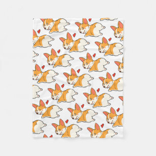 Couverture Polaire Bouts de corgi