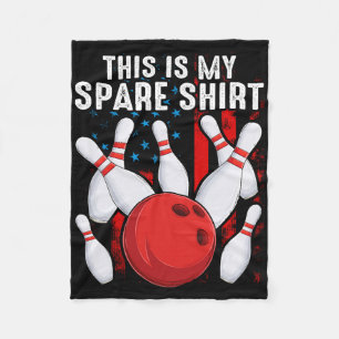 Couverture Polaire Bowling C'Est Mon Spare Bowler Enfants Garçons Tod