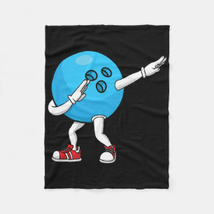 Couverture Polaire Bowling Dabbing Ll Pin Hommes Femmes Bowler Enfant