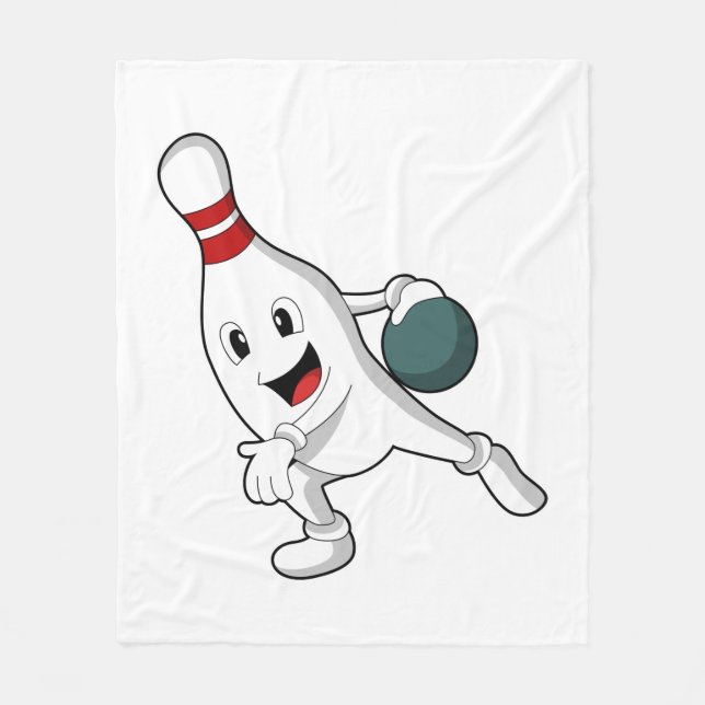 Couverture Polaire Bowling pin Bowling (Devant)