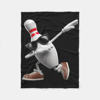 Couverture Polaire Bowling Pin Dabbing Sungles Joueur Bowler Enfants