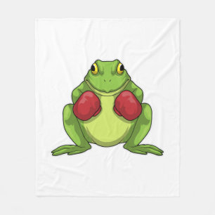 Couverture Polaire Boxer Boxing Gloves