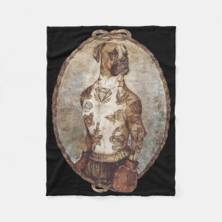 Couverture Polaire Boxer Chien Boxer Funny Boxer Art Box Club Pour Ho